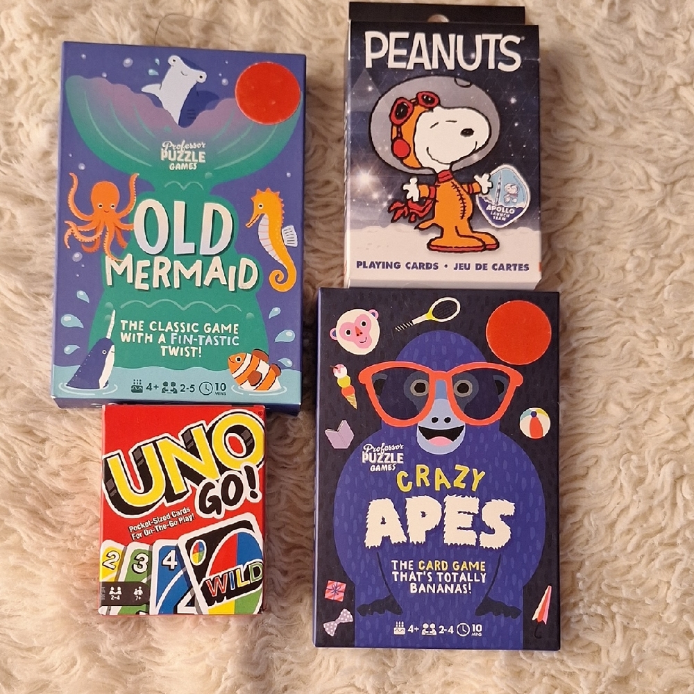 🤑2/for $10💥 Assorted Card Games Set